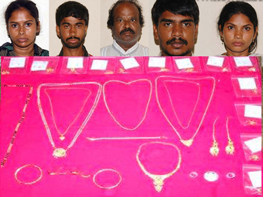 Gang of 5 arrested for robbing devotees in Subrahmanya Temple